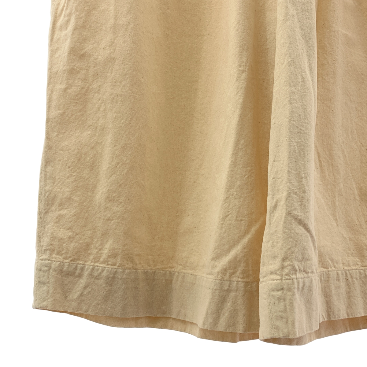 ゴーシュ / ゴーシュ コットン オックス 8分丈 イージー ワイドパンツ