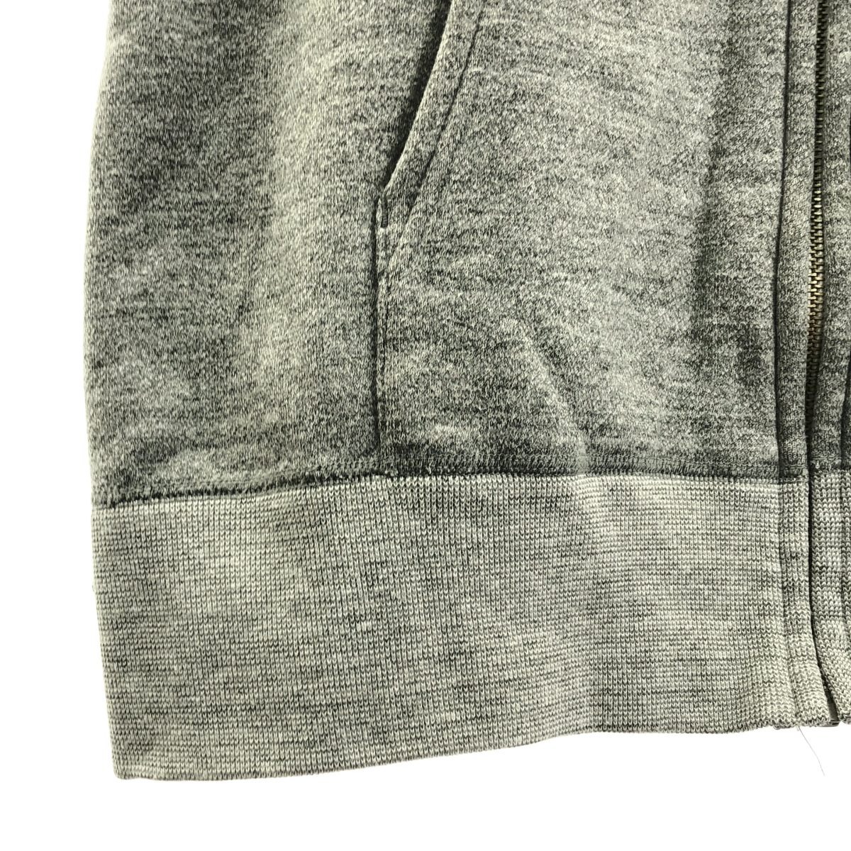 HYKE / ハイク コットン フーデッド ジップ パーカ