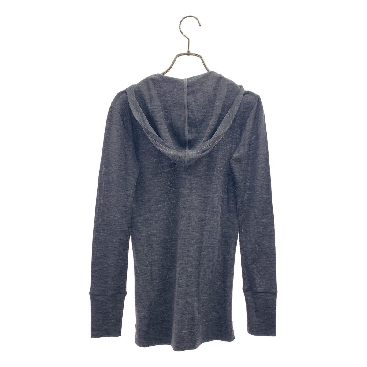 BRUNELLO CUCINELLI / ブルネロクチネリ ウール ビジュー装飾 ハイゲージニット パーカー