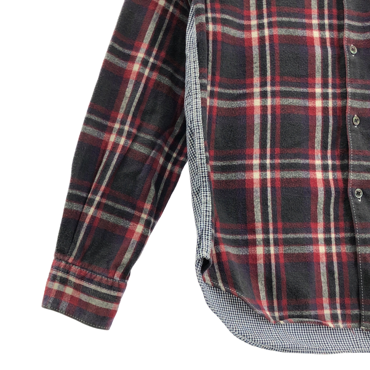 COMME des GARCONS HOMME / コムデギャルソンオム 背面切替 チェック フランネル シャツ