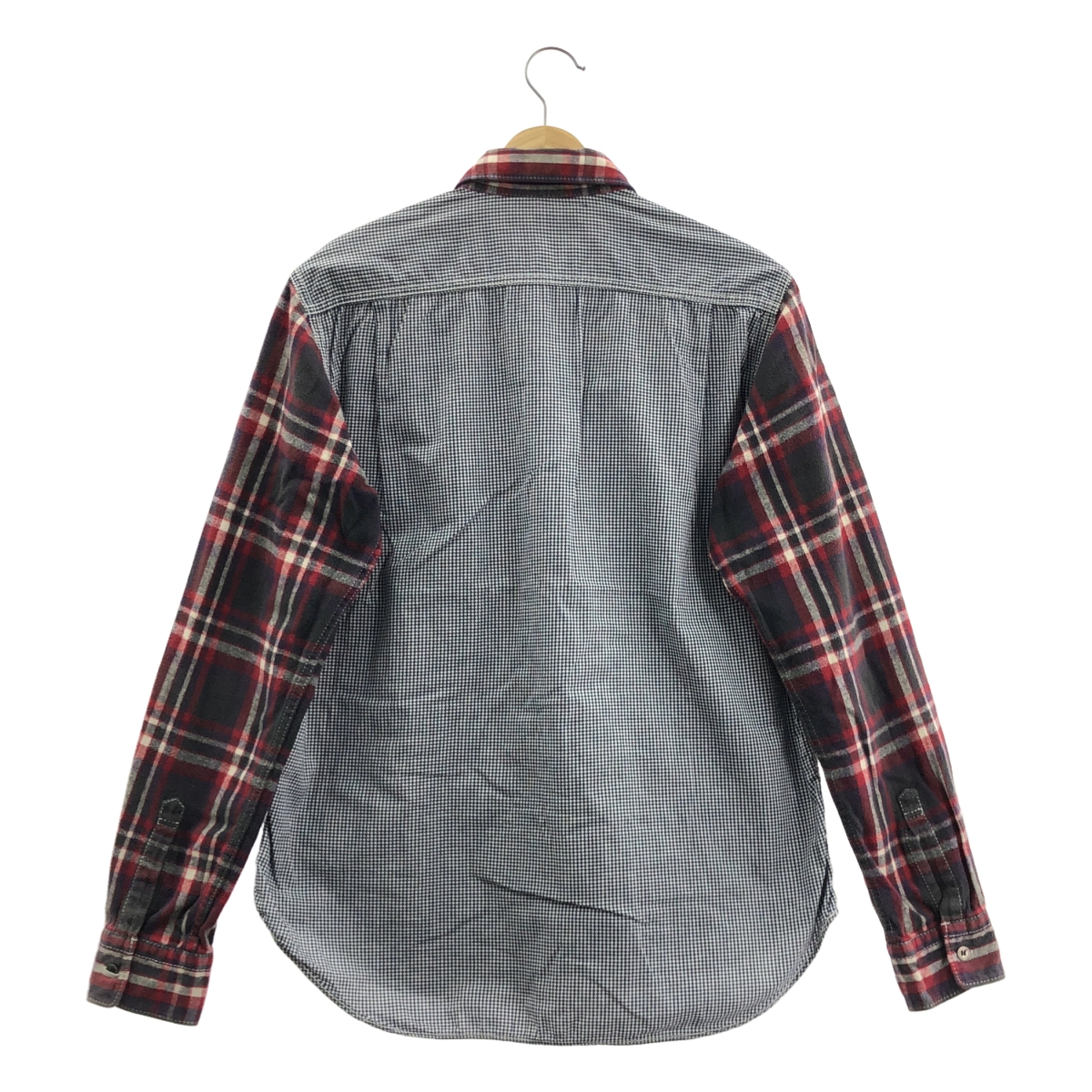 COMME des GARCONS HOMME / コムデギャルソンオム 背面切替 チェック フランネル シャツ