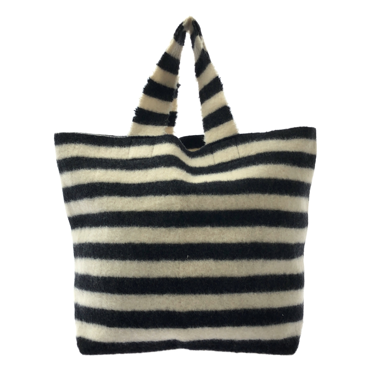 DANIELA GREGIS / ダニエラグレジス ウール 縮絨 ボーダー ハンド トートバッグ