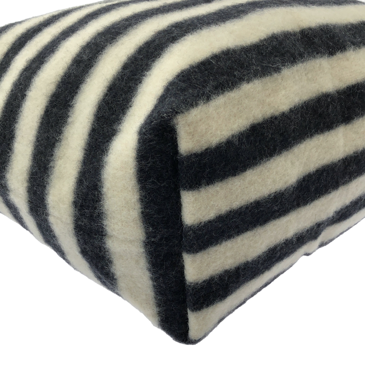 DANIELA GREGIS / ダニエラグレジス ウール 縮絨 ボーダー ハンド トートバッグ