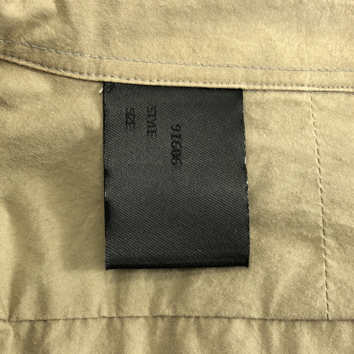 N.HOOLYWOOD / エヌハリウッド コットン ポプリン スタンプシャツ