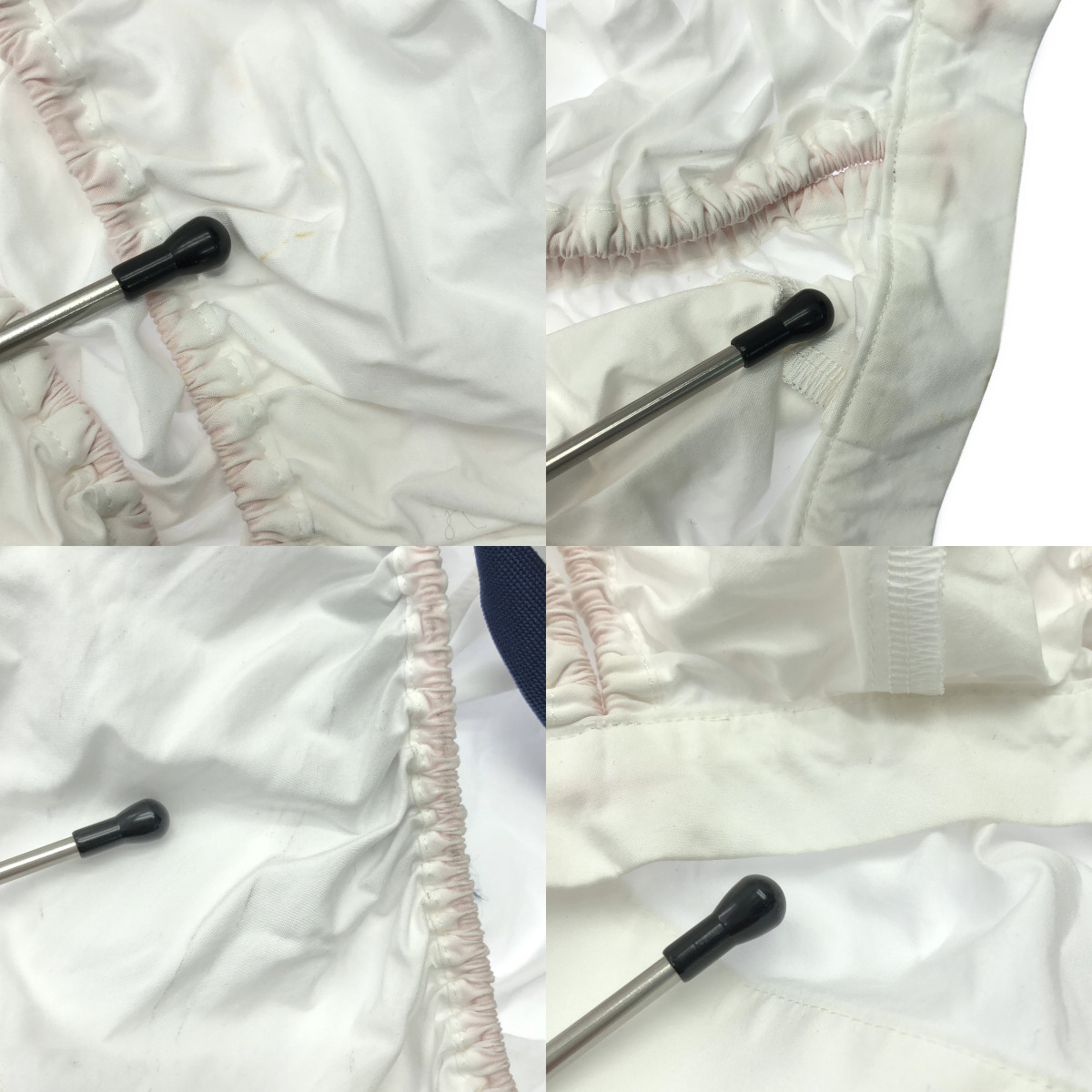 TOGA / トーガ ドローストリング ギャザー バックオープンシャツ