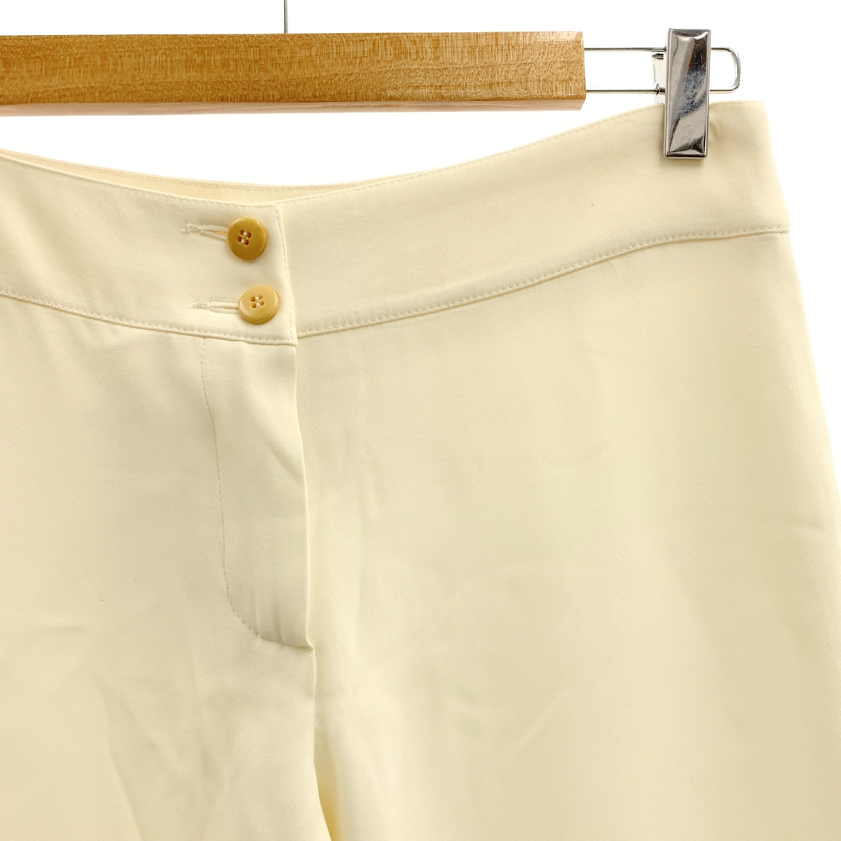 ARMANI COLLEZIONI / アルマーニコレツォーニ アセテート ワイド スラックス パンツ