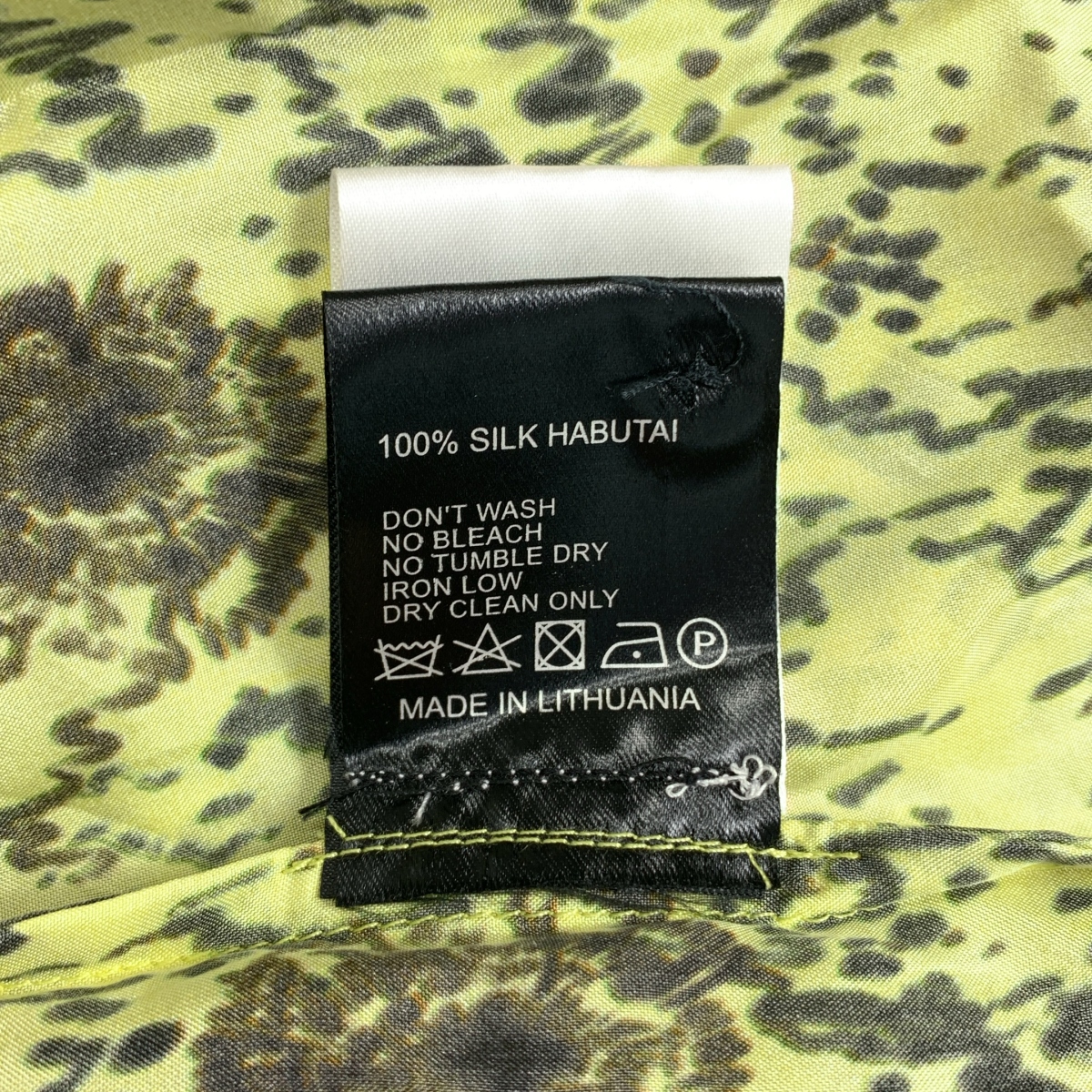 Christian Wijnants / クリスチャンワイナンツ シルク 総柄 アシンメトリー プルオーバー ワンピース