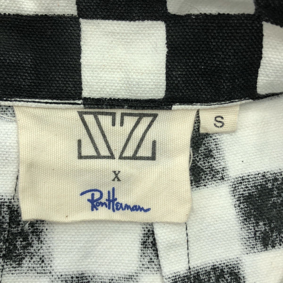 SZ Blockprints / エスゼットブロックプリント × Ron Herman / ロンハーマン チェック スリット スカート