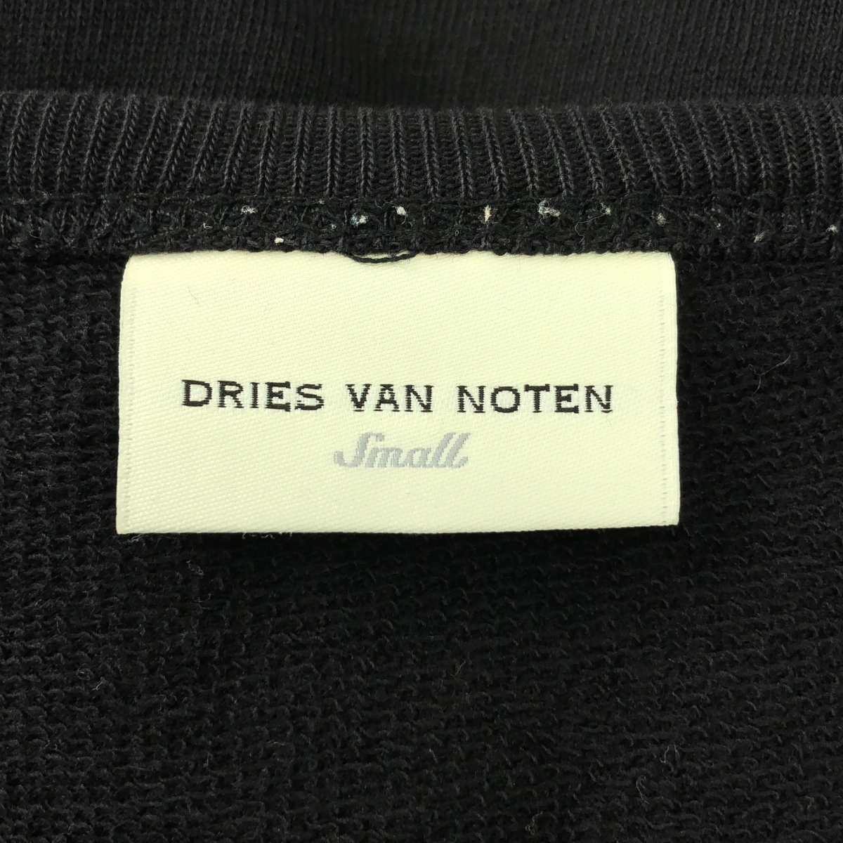 DRIES VAN NOTEN / ドリスヴァンノッテン サイドジップ パイピング オーバー カットソー