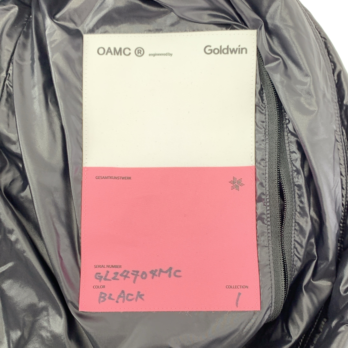 OAMC / オーエーエムシー × Goldwin / down jacket  ダウンジャケット