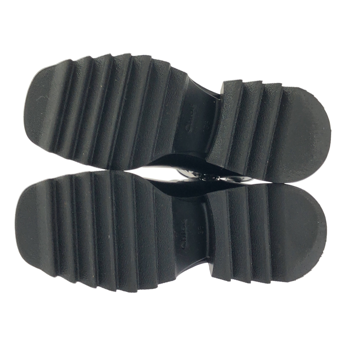 Chloe / クロエ スクエアトゥ サイドジップブーツ