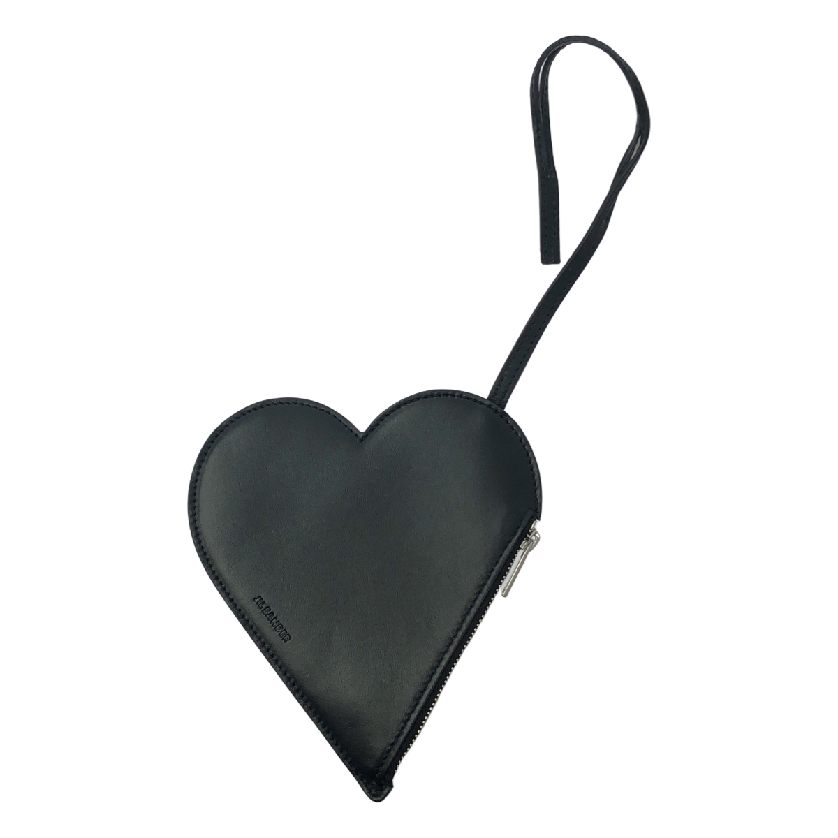JIL SANDER / ジルサンダー HEART POUCH / レザー ロゴ ハート ポーチ ケース バッグチャーム