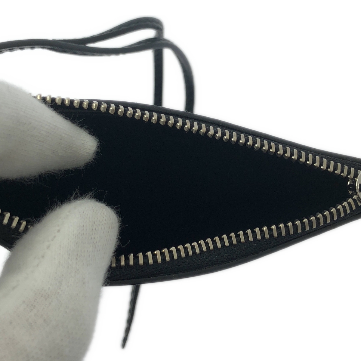 JIL SANDER / ジルサンダー HEART POUCH / レザー ロゴ ハート ポーチ ケース バッグチャーム