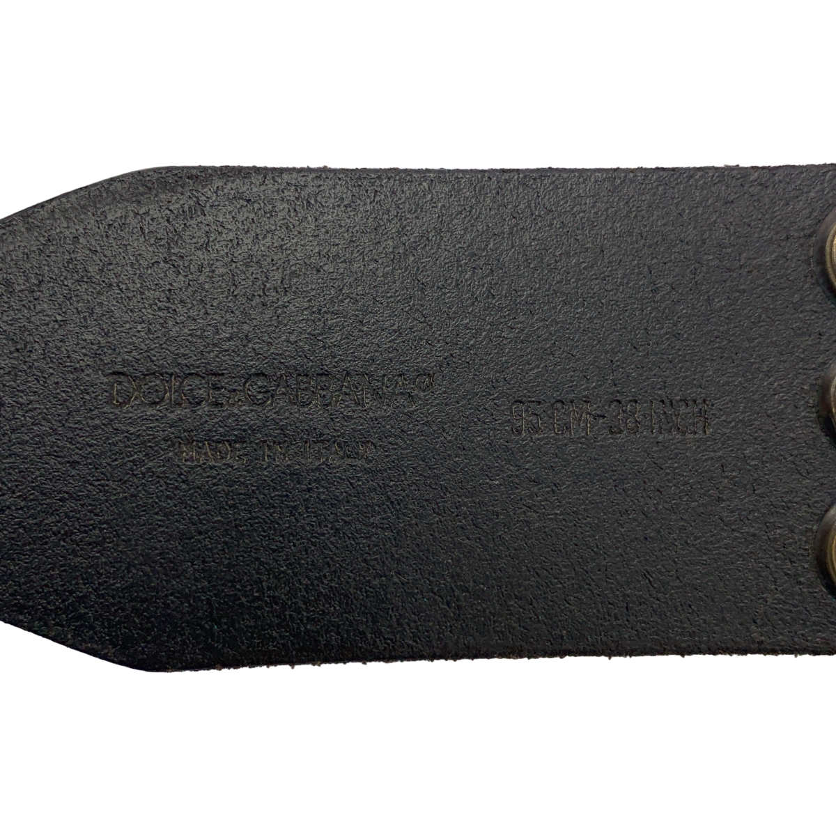 DOLCE＆GABBANA / ドルチェ＆ガッバーナドルガバ レザー ベルト