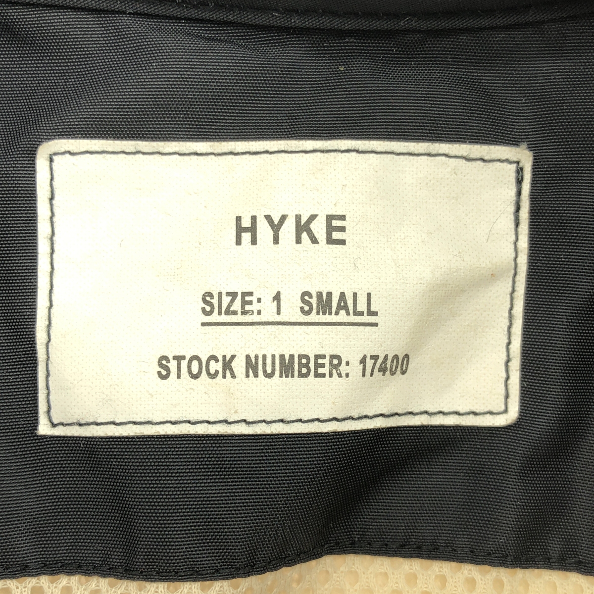 HYKE / ハイク FAUX SHEARLING JACKET フェイクムートン ボアジャケット