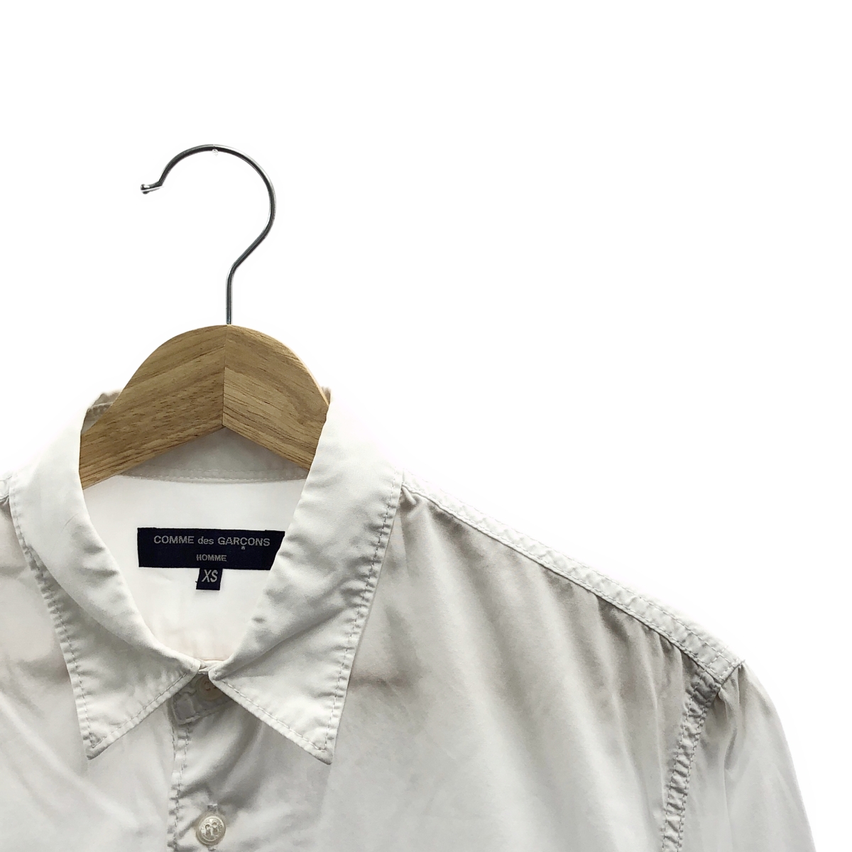 COMME des GARCONS HOMME / コムデギャルソンオム 綿ブロード 長袖 シャツ