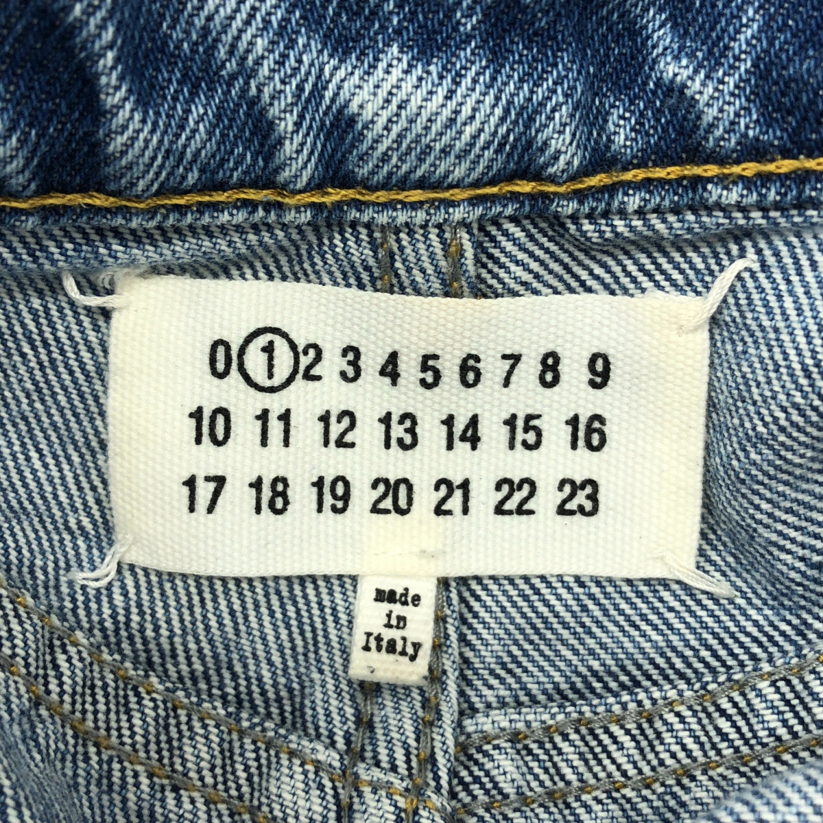 Maison Margiela / メゾンマルジェラ PANTS 5 POCKETS スラッシュディテール ダメージ加工 デニムパンツ