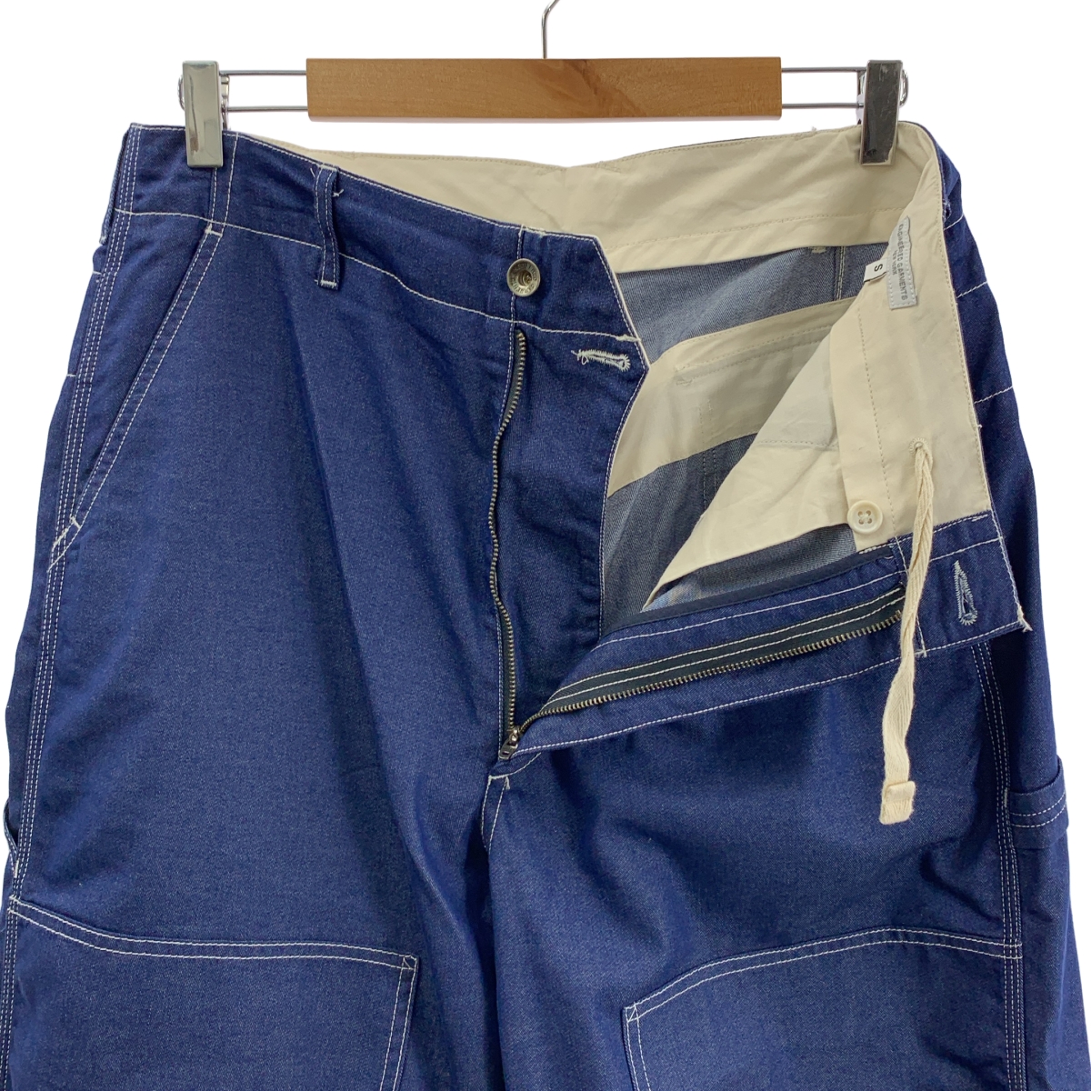 Engineered Garments / エンジニアドガーメンツ Painter Pant-CP Denim / デニム ドローストリング ペインター ワイド パンツ