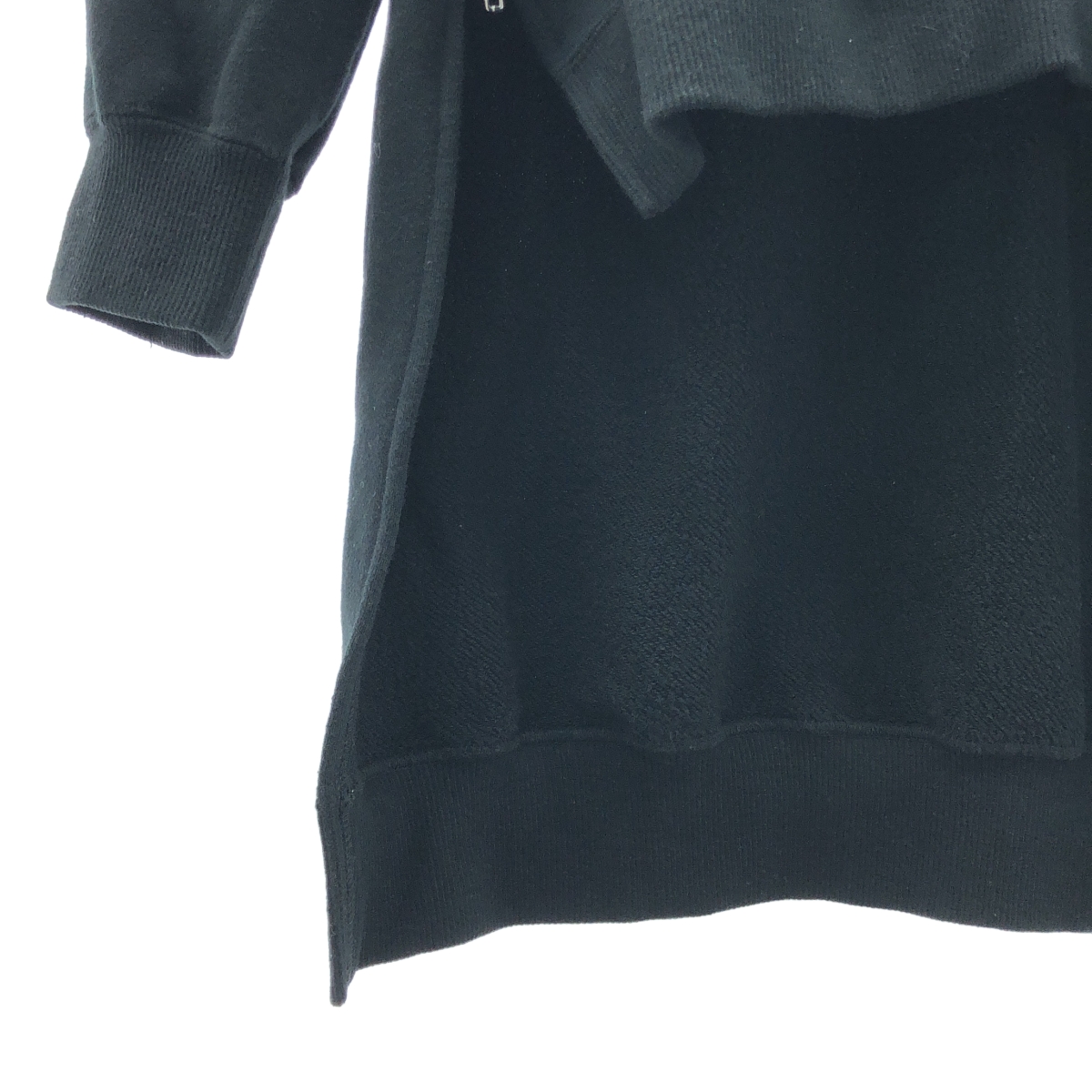 COMME des GARCONS HOMME PLUS / コムデギャルソンオムプリュス 段違い サイドジップ ジップアップ パーカー