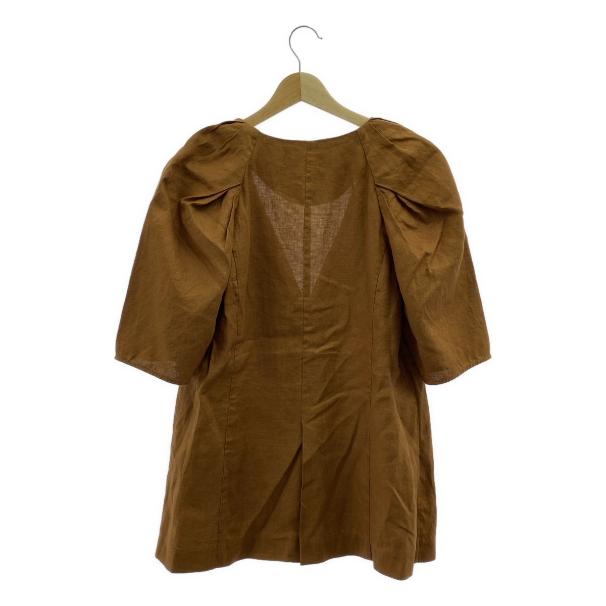 その他 リネン パフスリーブ ジャケット