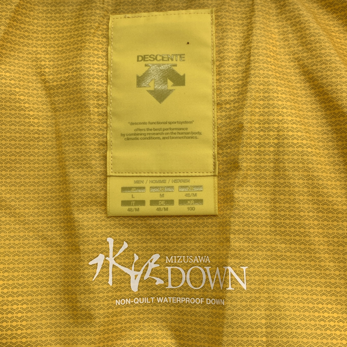 DESCENTE ALLTERRAIN / デサントオルテライン × Bshop ビショップ別注 ANCHOR アンカー 水沢ダウン ジャケット