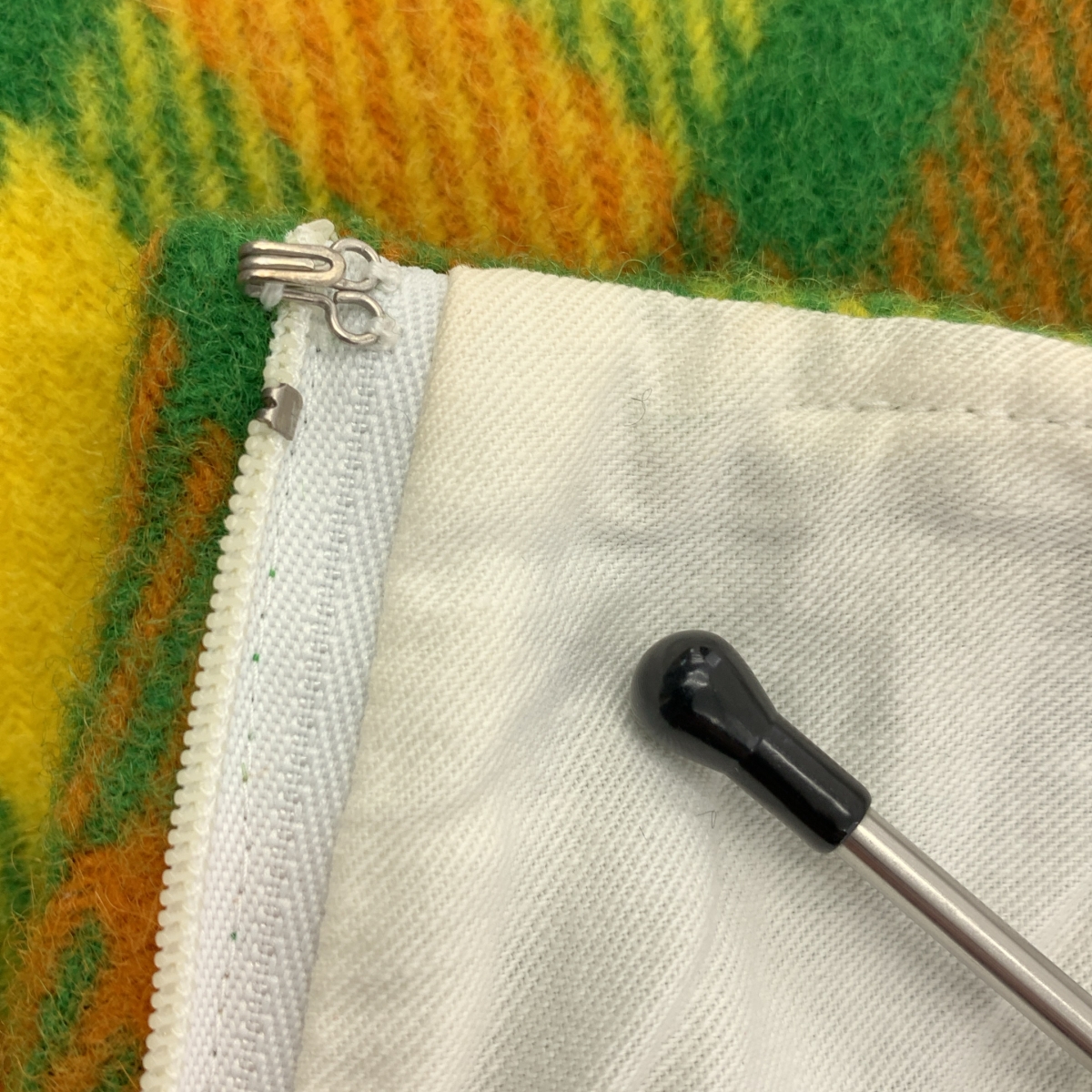 tricot COMME des GARCONS / トリココムデギャルソン アーガイルチェック ウール ロングスカート