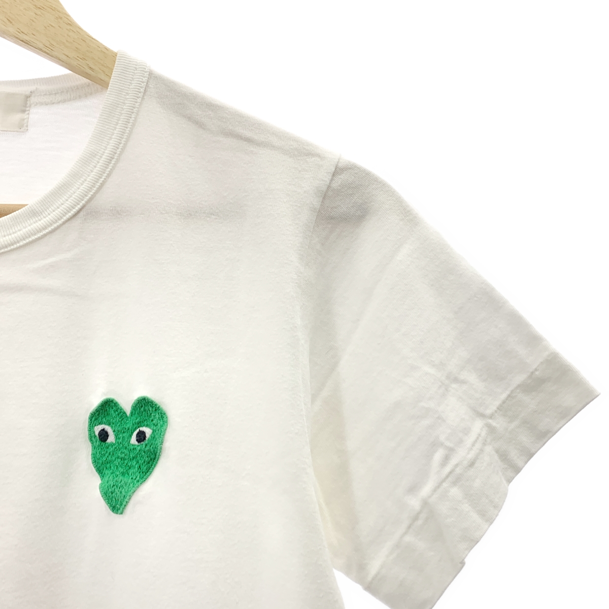 PLAY COMME des GARCONS / プレイコムデギャルソン ハートワッペン 半袖 Tシャツ