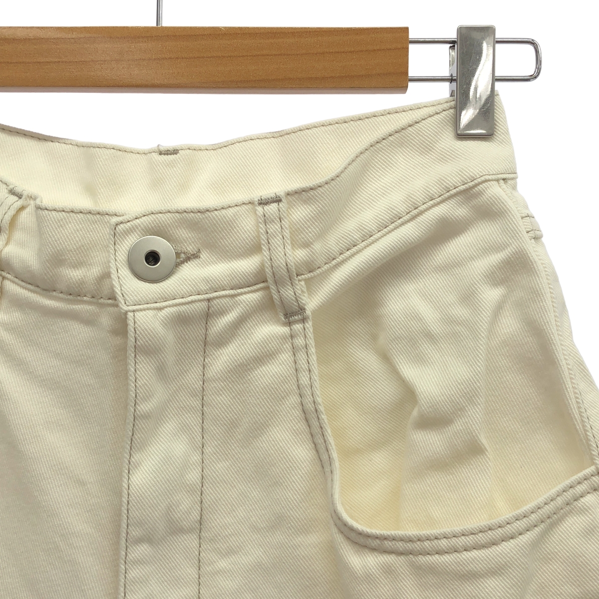 Maison Margiela / メゾンマルジェラ スラッシュディテール カットオフ デニムパンツ