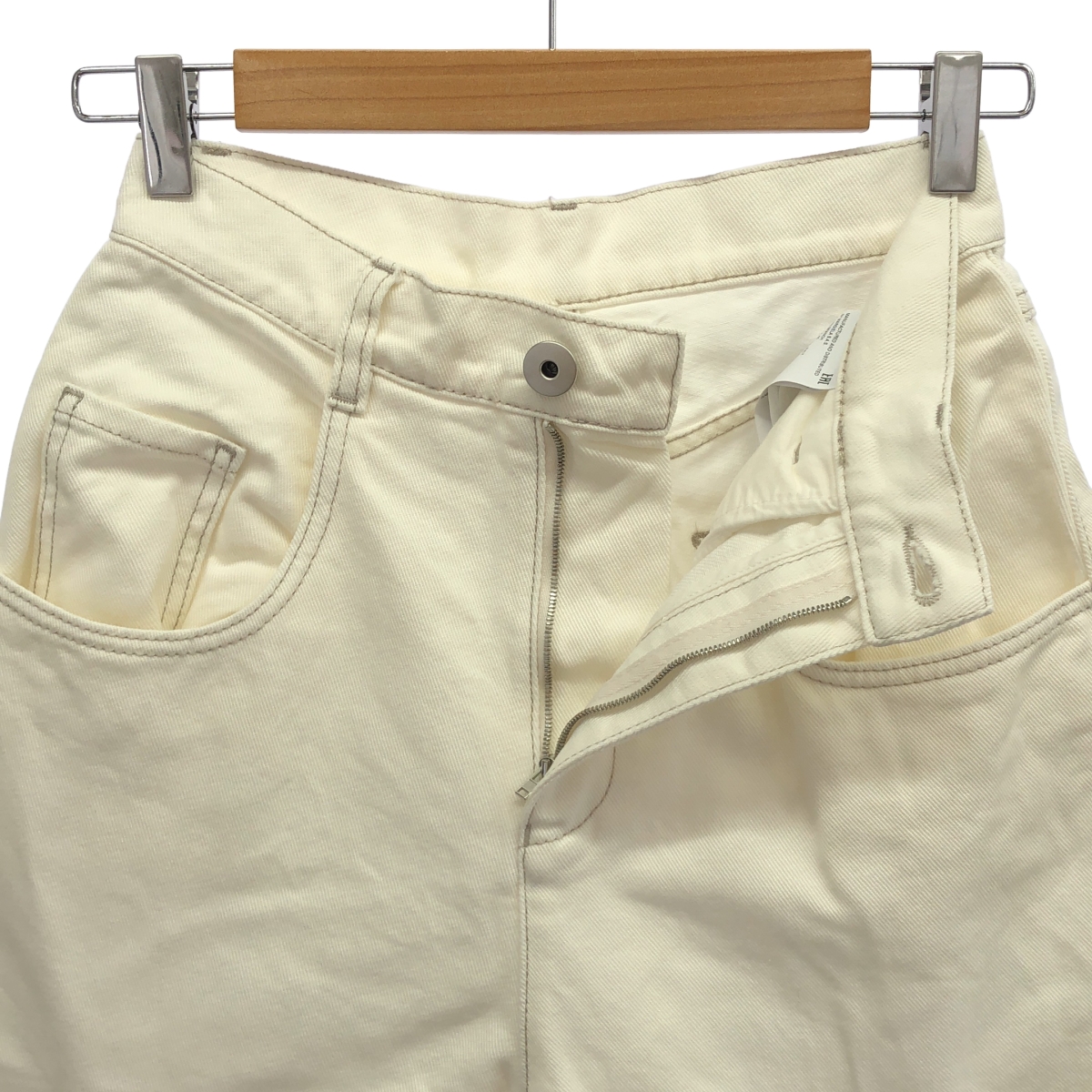 Maison Margiela / メゾンマルジェラ スラッシュディテール カットオフ デニムパンツ