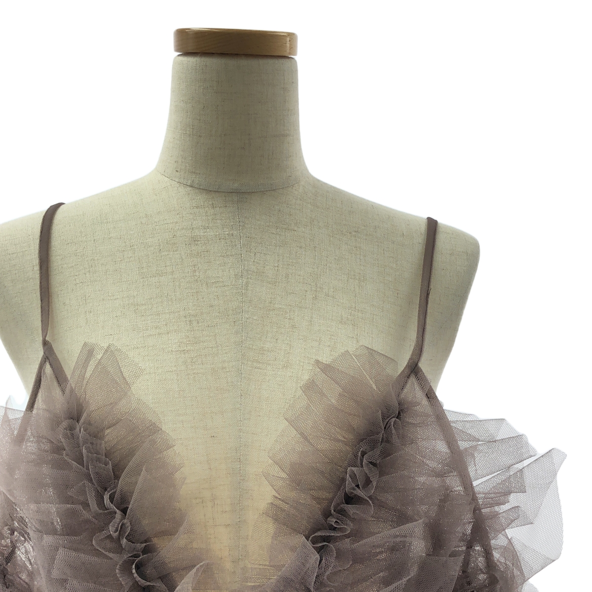 Chika Kisada / チカキサダ tulle cami top / フリル チュール ビスチェ キャミソール トップス