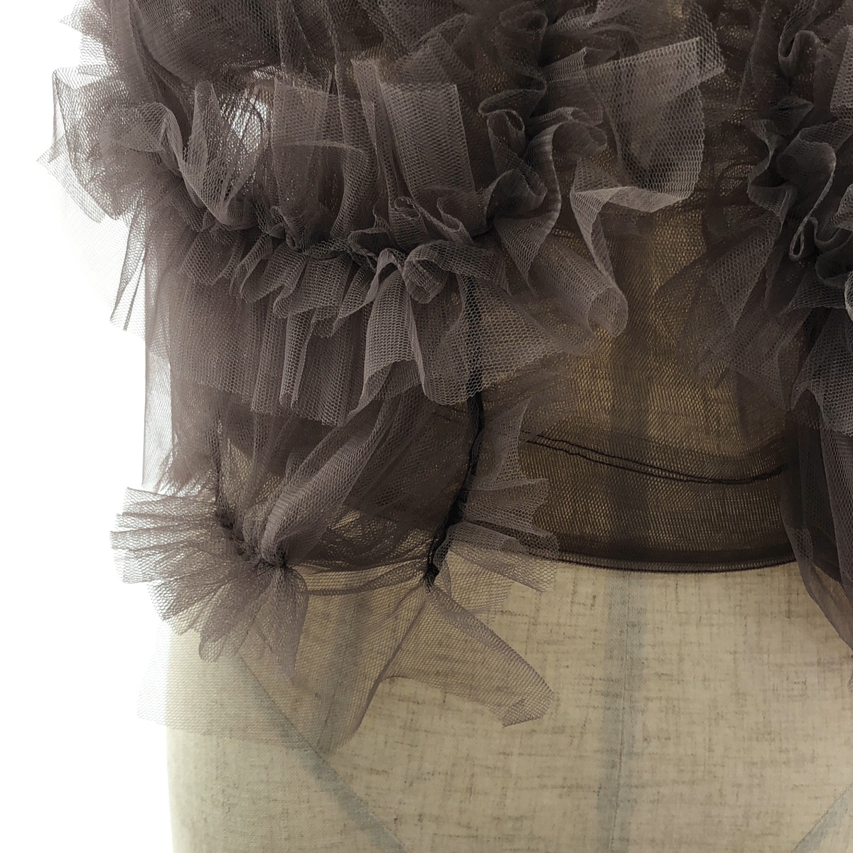 Chika Kisada / チカキサダ tulle cami top / フリル チュール ビスチェ キャミソール トップス