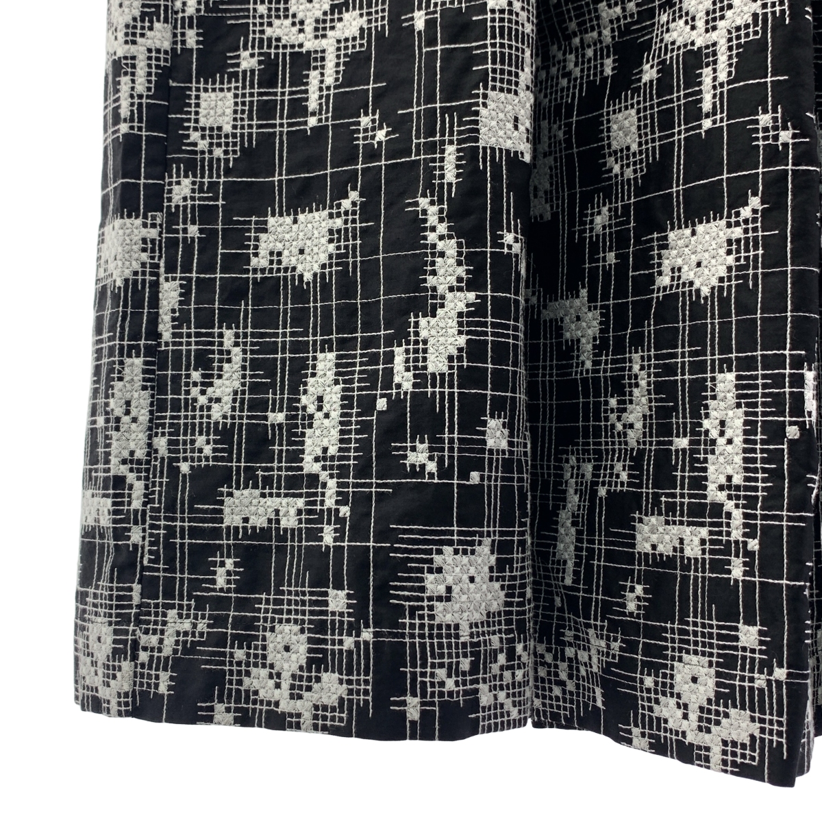 mina perhonen / ミナペルホネン amahana アマハナ / 刺しゅう ドローストリング イージースカート