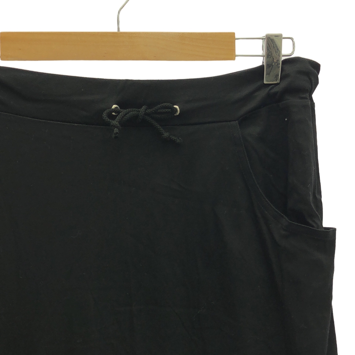 Yohji Yamamoto FEMME / ヨウジヤマモトファム 変形 アシンメトリー ドローストリング スカート パンツ