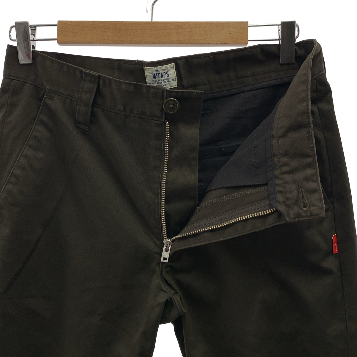 WTAPS / ダブルタップス TROUSERS.COPO.TWILL KHAKI.TIGHT カーキ タイト トラウザーズ パンツ