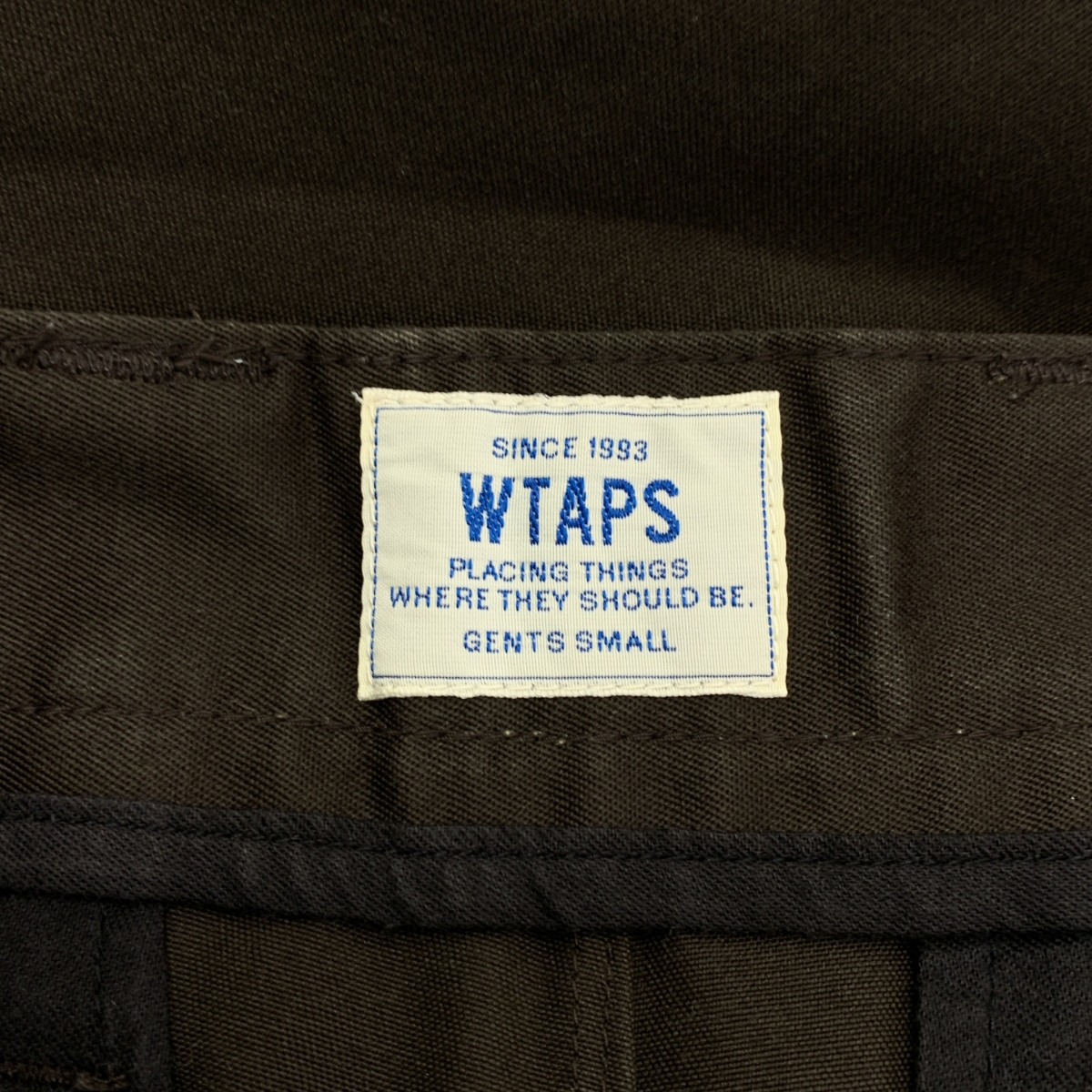 WTAPS / ダブルタップス TROUSERS.COPO.TWILL KHAKI.TIGHT カーキ タイト トラウザーズ パンツ