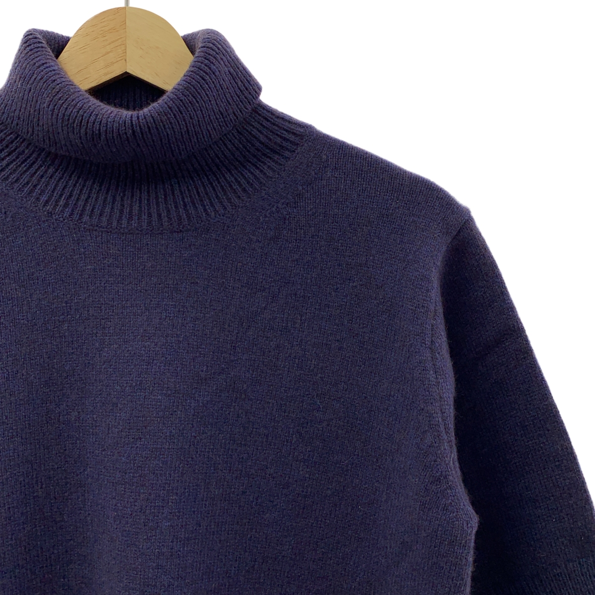 LOEFF / ロエフ YAK W ヤク ウール タートルネック ハーフスリーブニット