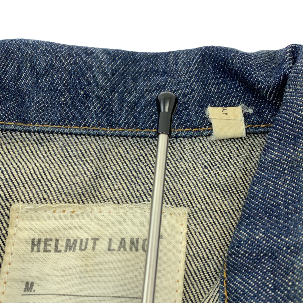 HELMUT LANG / ヘルムートラング Classic Raw Denim / 本人期 デニム トラッカージャケット