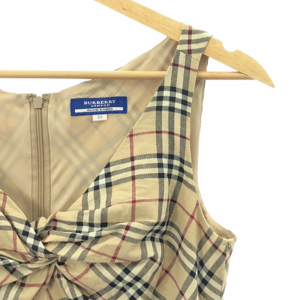 その他 ノヴァチェック スリーブレス ワンピース