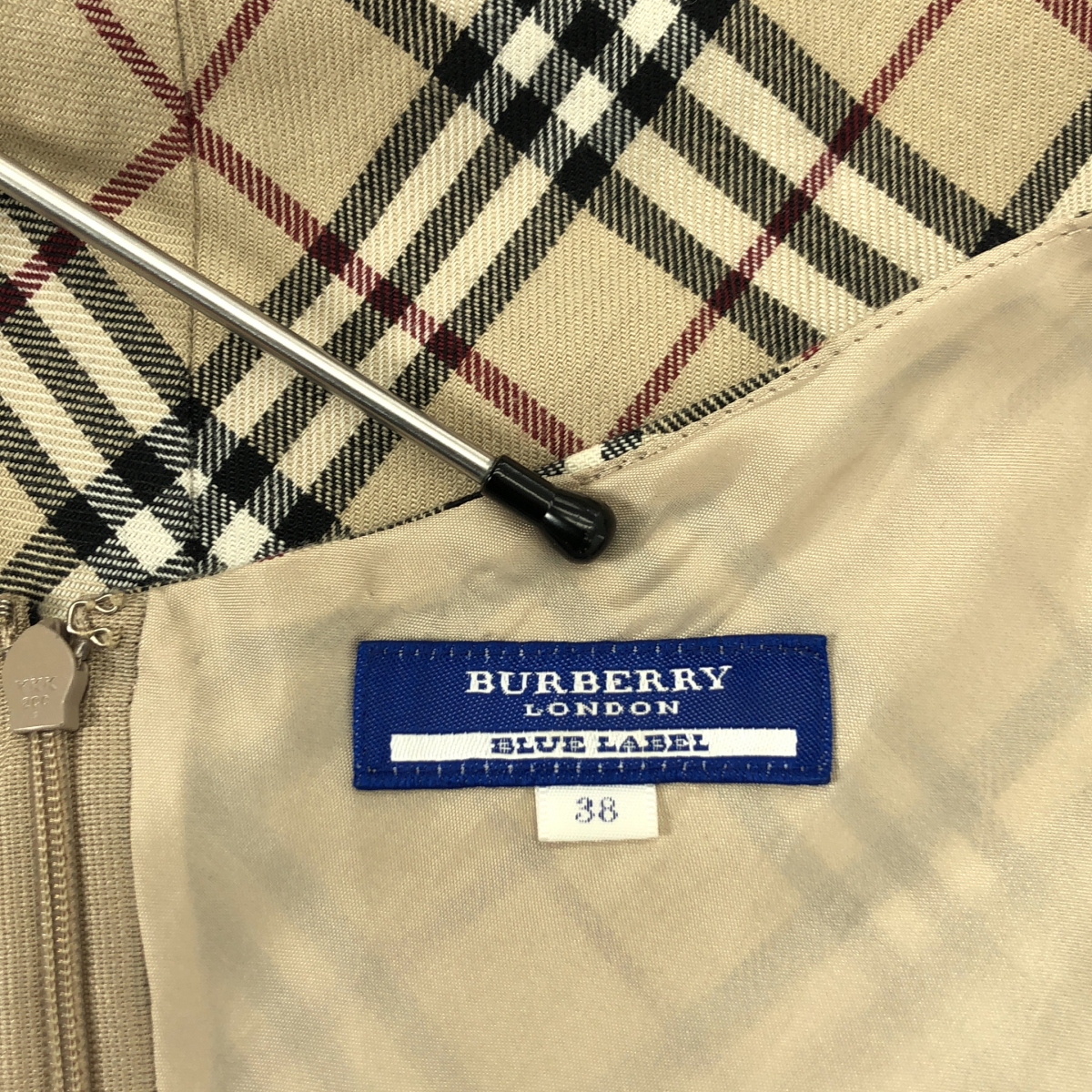 その他 ノヴァチェック スリーブレス ワンピース