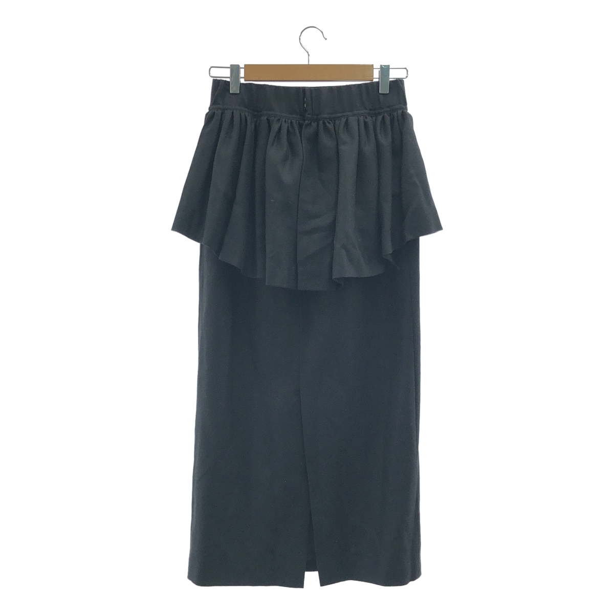 その他 ベルト付 ぺプラムスカート