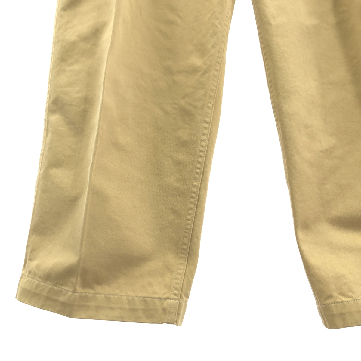 YLEVE / イレーヴ FINX COTTON CHINO 2TUCK CREASET フィンクスコットン チノ 2タック パンツ