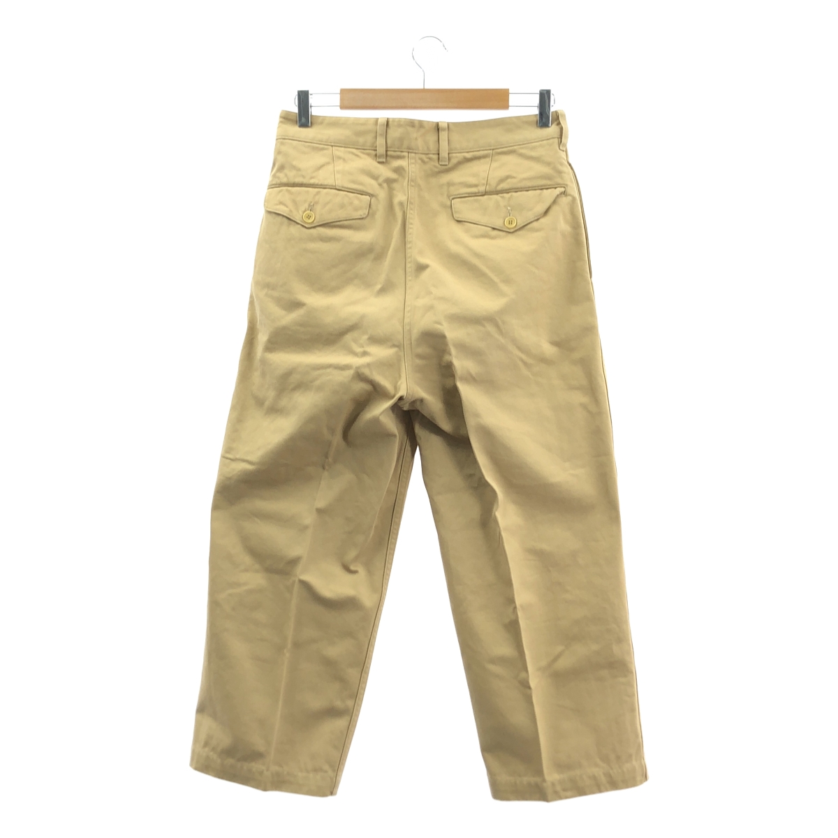 YLEVE / イレーヴ FINX COTTON CHINO 2TUCK CREASET フィンクスコットン チノ 2タック パンツ