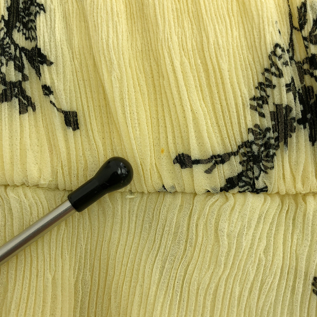 Ganni / ガニー ジョーゼット フラワー プリーツ スカート