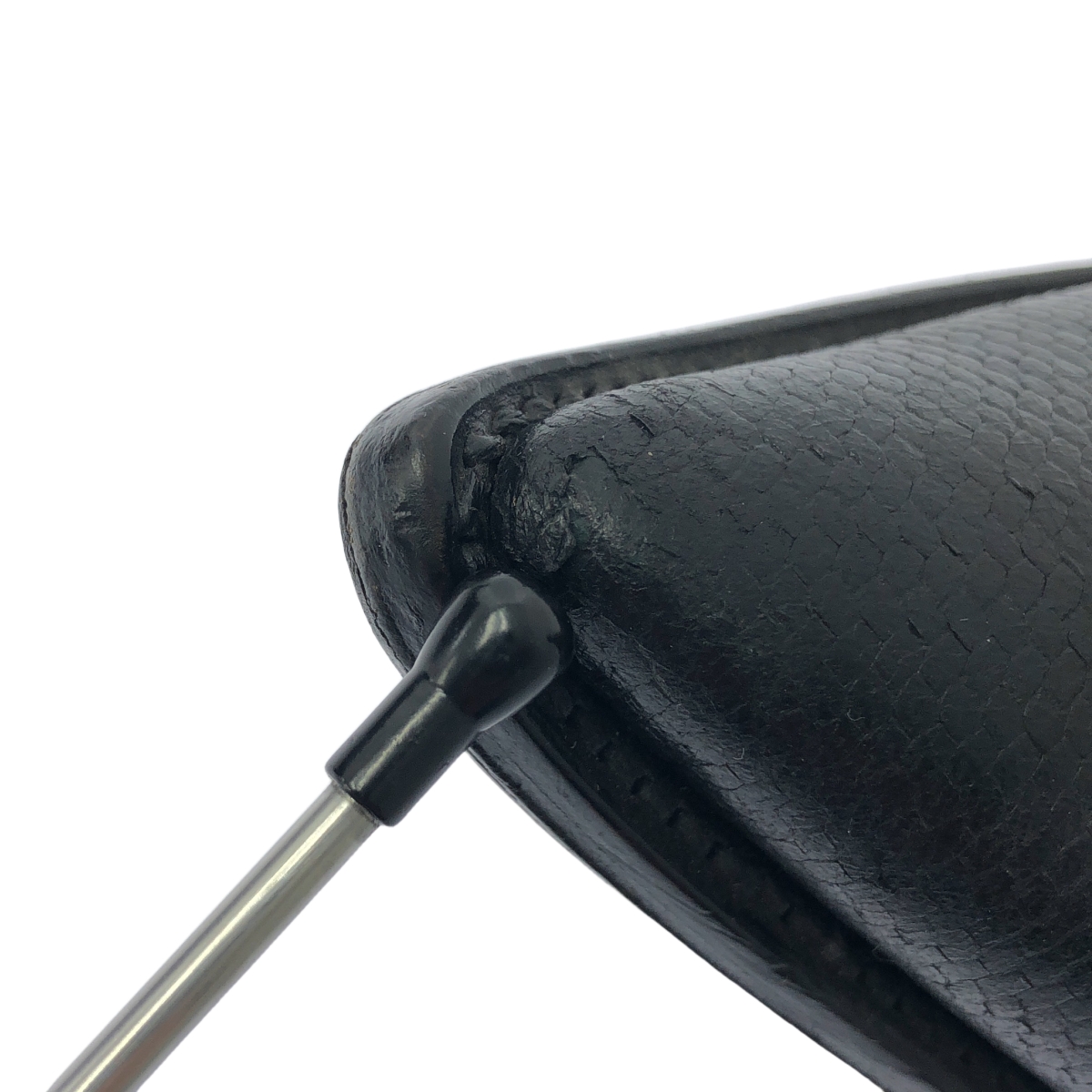 その他 ポインテッドトゥ レザーショートブーツ