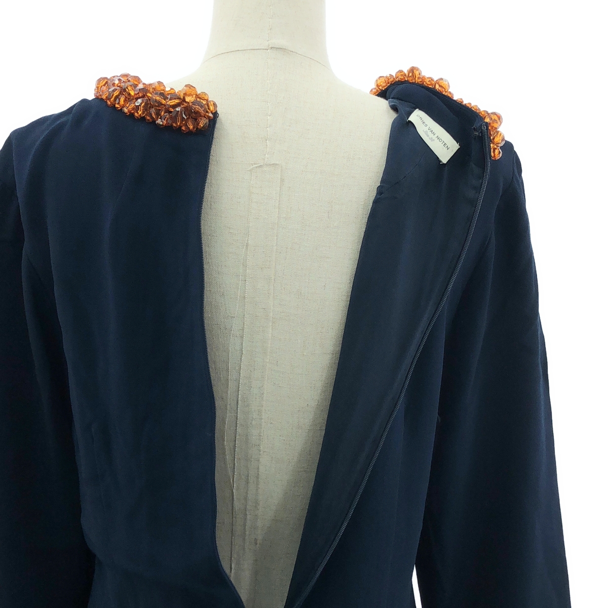 DRIES VAN NOTEN / ドリスヴァンノッテン ビーズカラー プルオーバーワンピース