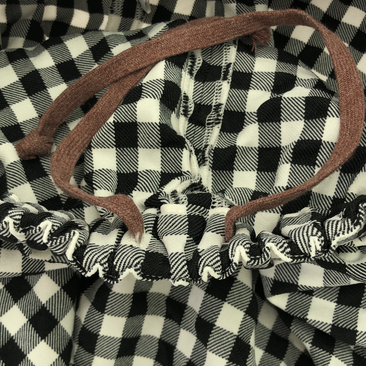 COMME des GARCONS COMME des GARCONS / コムコム ポリエステル 製品加工 変形 オーバー ドローストリング パンツ