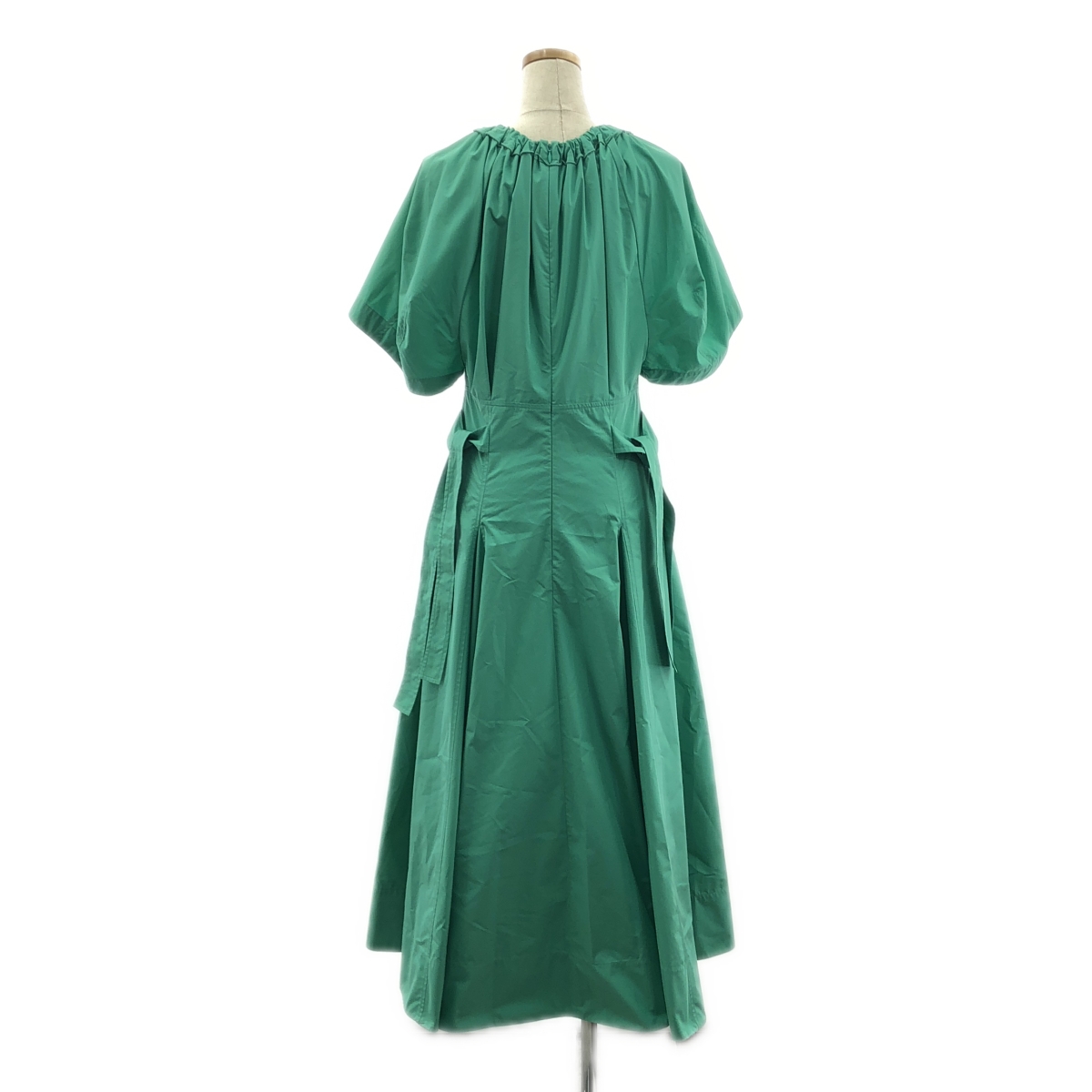 3.1 Phillip Lim / スリーワンフィリップリム LADYBUG POPLIN SS MIDI DRESS レディーバグ タック ギャザーネック ワンピース