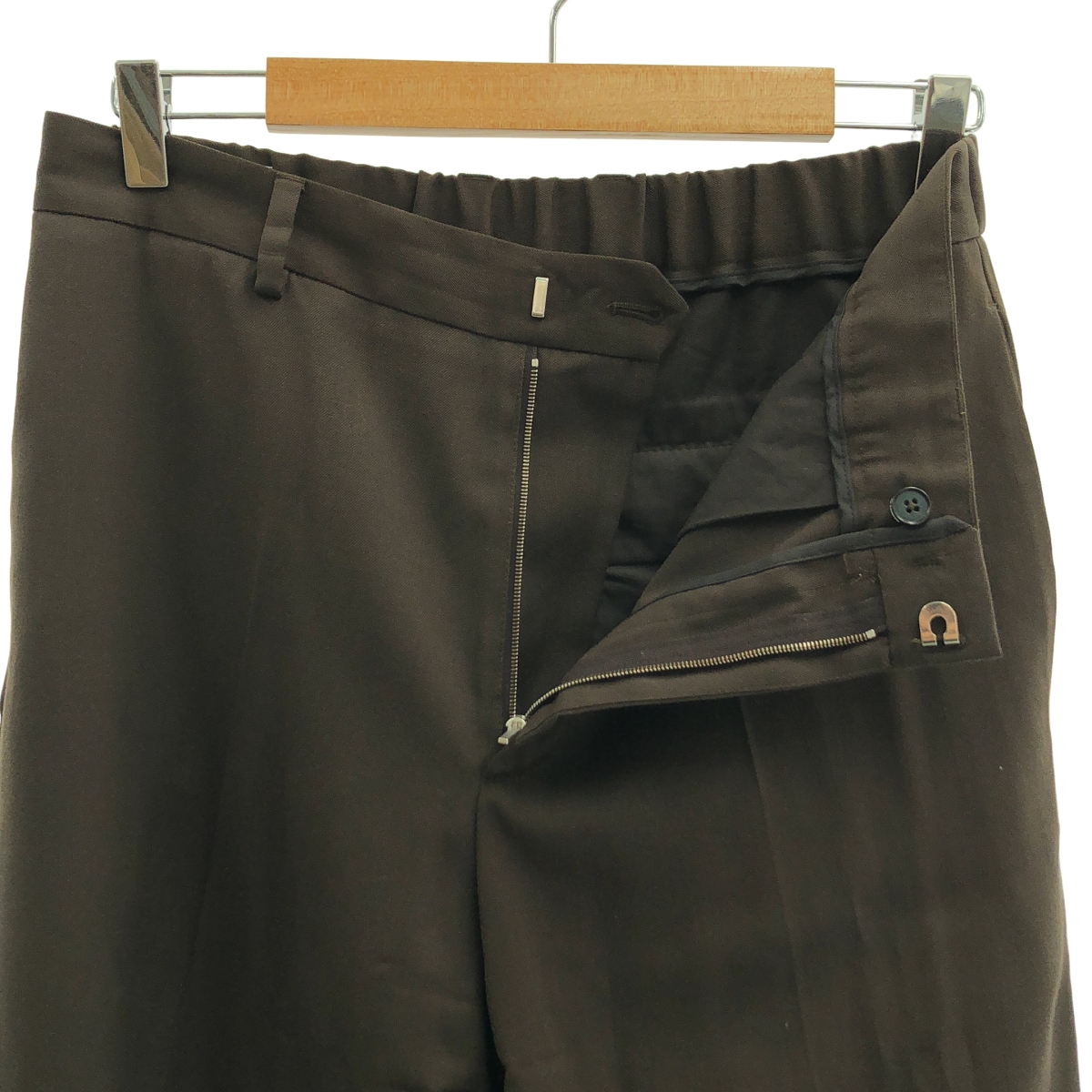 JIL SANDER / ジルサンダー ウールギャバジン テーパード スラックス パンツ