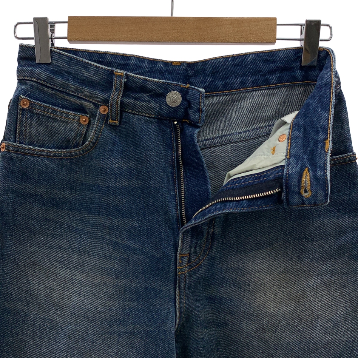 MM6 Maison Margiela / エムエムシックスメゾンマルジェラ ダメージ加工 再構築 ウォッシュ デニムパンツ