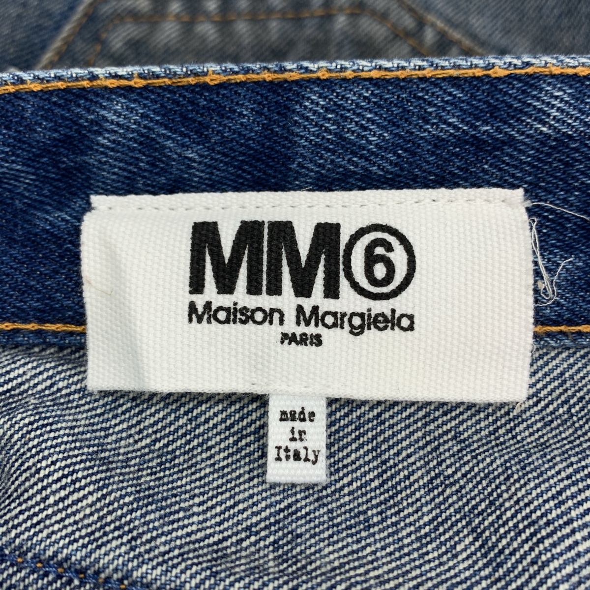 MM6 Maison Margiela / エムエムシックスメゾンマルジェラ ダメージ加工 再構築 ウォッシュ デニムパンツ